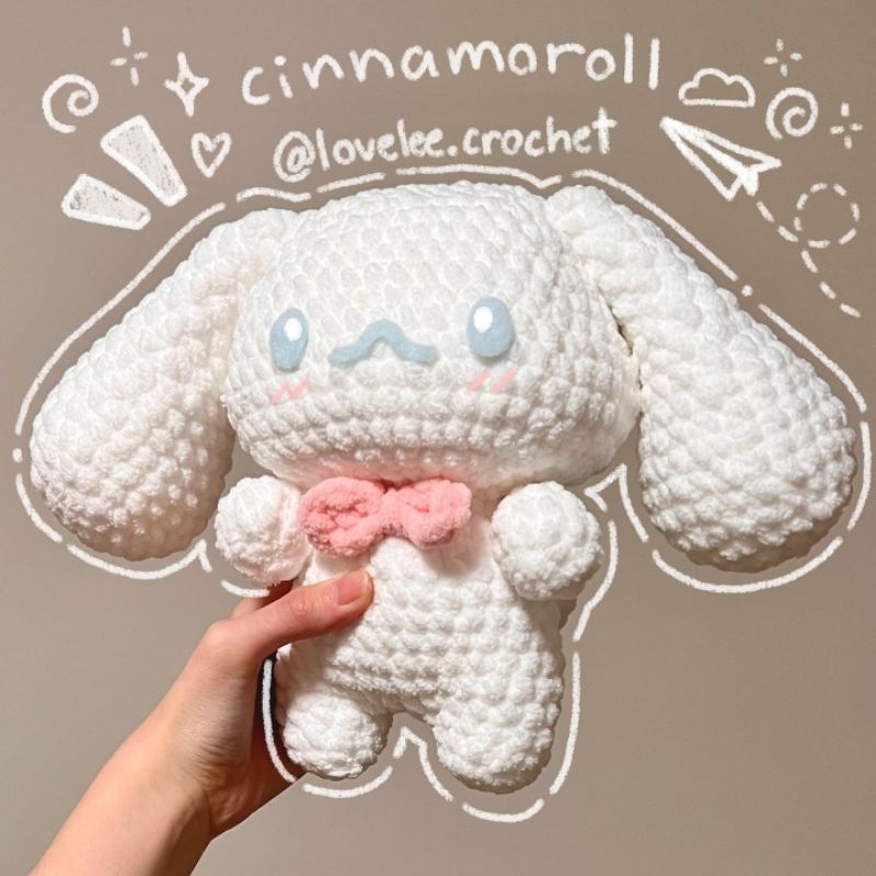 CROCHET JUMBO AMIGURUMI | BONEKA RAJUT CUSTOM