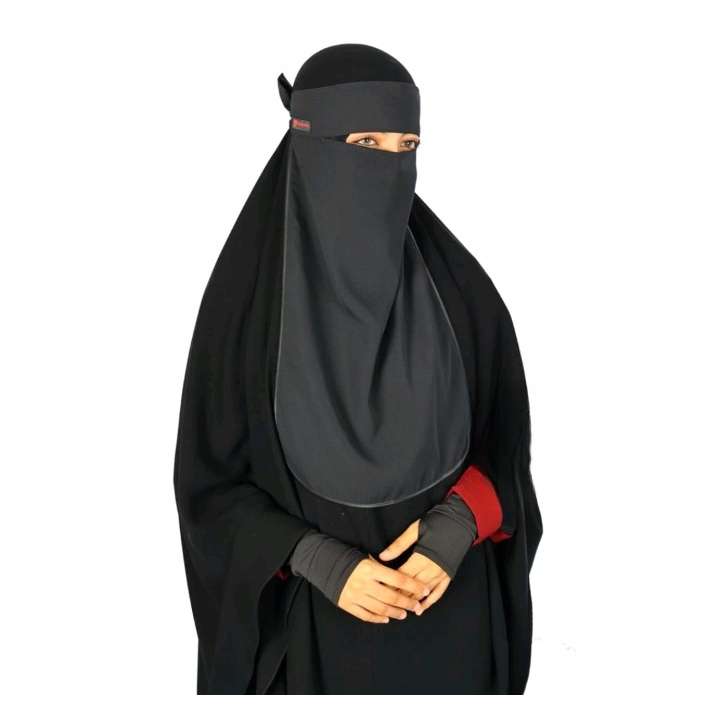 Niqab Bandana Basic Bisban Woolpeach Lux