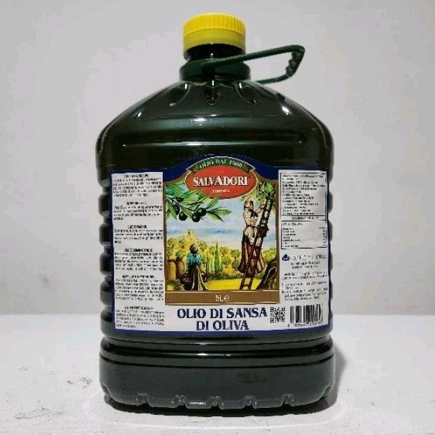 

SALVADORI POMACE OLIVE OIL 5L / MINYAK ZAITUN MASAK IMPORT ITALY