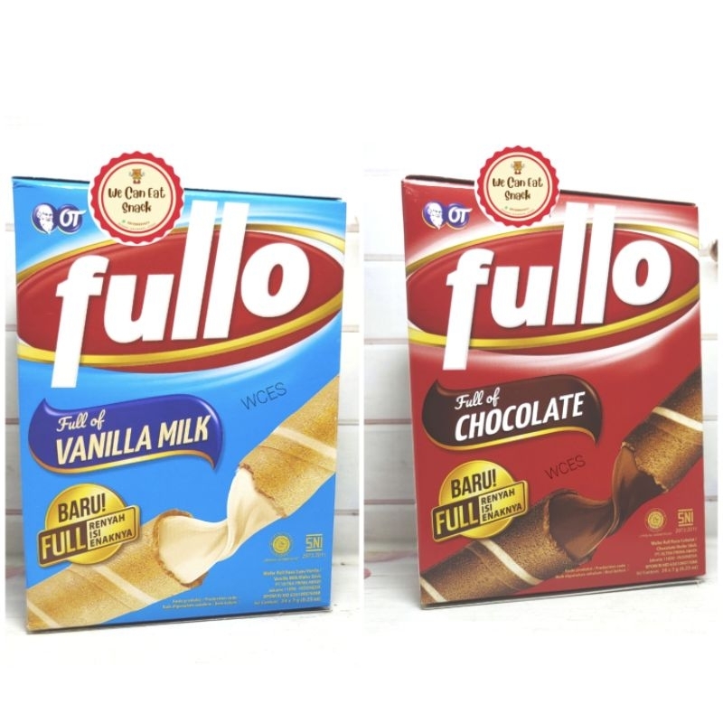 

Fullo Wafer Roll 8gr 1 Box isi 24 1 Box ISI 24