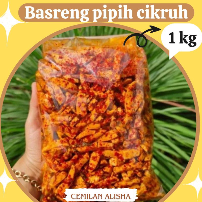 

basreng pedas cikruh daun jeruk 1 kg