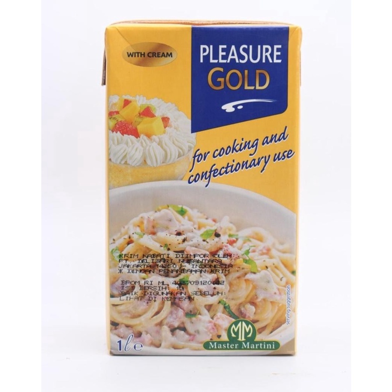 

⚡BEST SELLER⚡ Master Gourmet GOLD Cooking Whipping Cream 1Liter - Cooking Cream Gosend/Grab