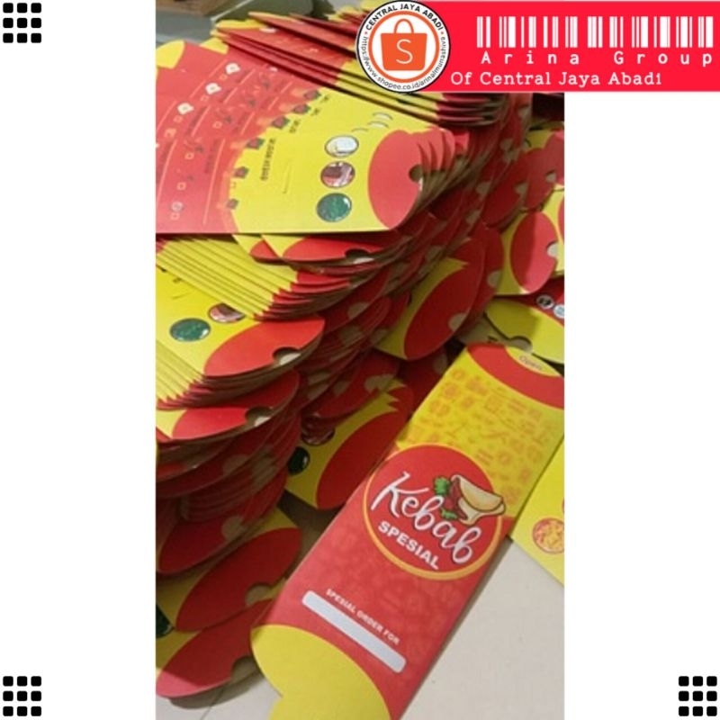 

50 LEMBAR KERTAS KEBAB TARIKAN BAHAN IVORI PUTIH UKURAN 24 × 9,2 CM HIGH QUALITY TEBAL PRODUK TERBARU | KOTAK KEBAB IVORI PUTIH KEKINIAN | DUS KEBAB VIRAL TIKTOK | KEMASAN KEBAB | BOX KEBAB 50 PCS MURAH | CENTRAL JAYA ABADI | ARINA SHIVA GROUP 6310