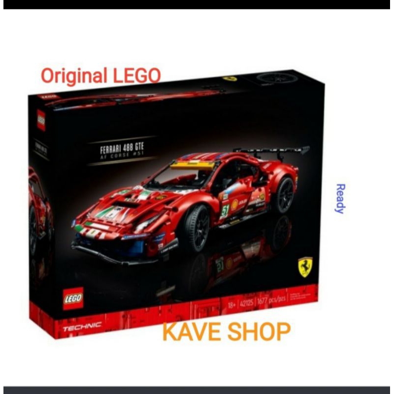 Bricks Technic 42125 Technic : Ferrari 480 GTE - Original LEGO