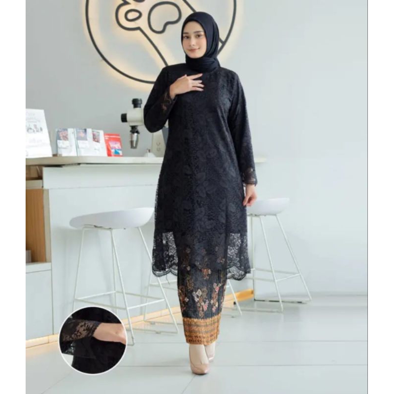 Kebaya tunik brokat//kebaya pesta kondangan kekinian//kebaya moderen terbaru