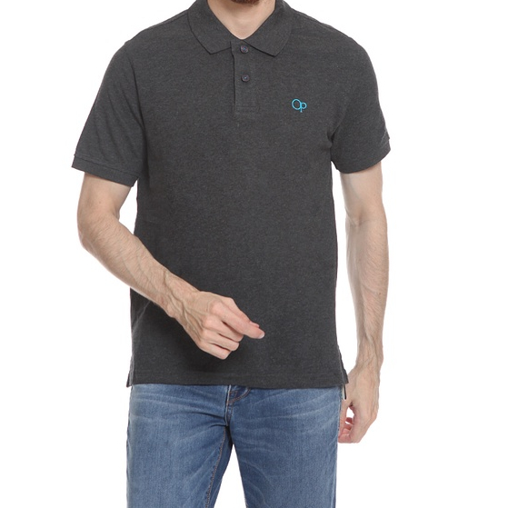 Ocean Pacific Men's Polo Shirt 03MPF03332 Dark Grey
