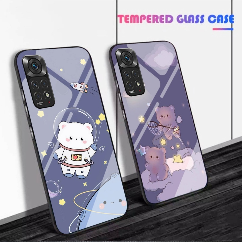 Case Kaca Xiaomi note 11 pro - Kesing Hp Xiaomi note 11 pro - Case Kaca Kilau Xiaomi note 11 pro - C