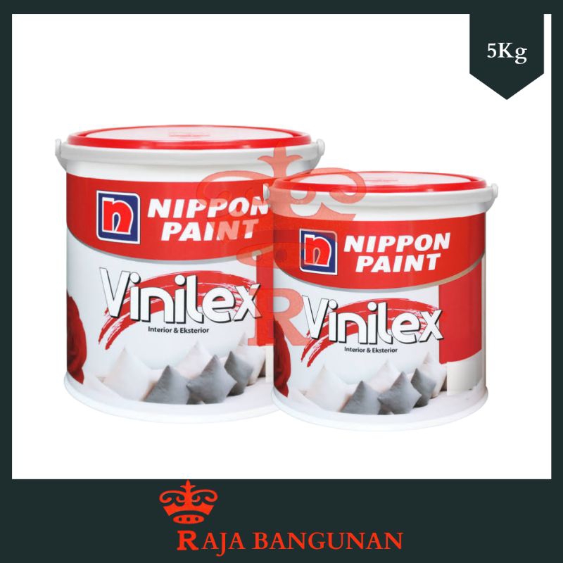 CAT NIPPON VINILEX INTERIOR EKSTERIOR GALON 5KG TINTING REQUEST WARNA