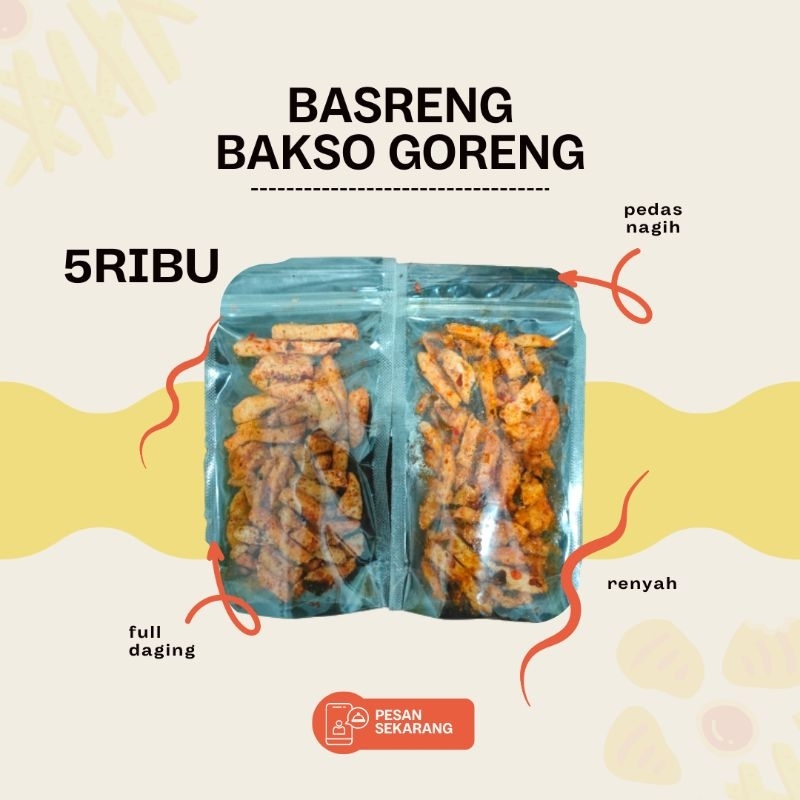 

Basreng Viral Goceng / Basreng Pedas Daun Jeruk