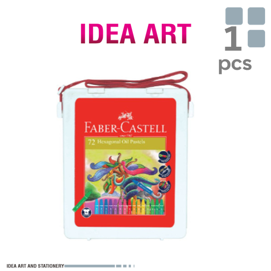 

Faber Castell Hexagonal Oil Pastel 72