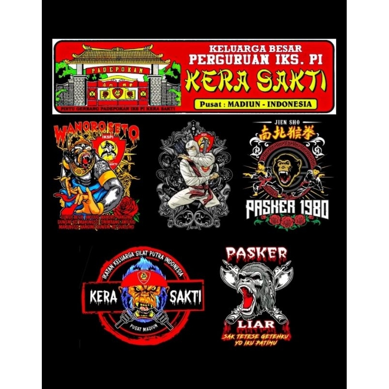 

Sticker IKSPI Kera Sakti Paket H