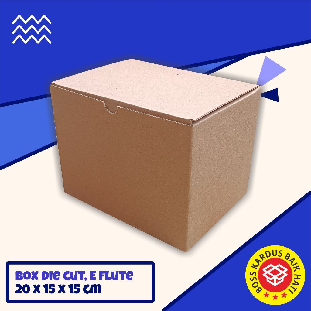 

Kardus Box Hampers Die Cut ukuran 20x15x15 cm