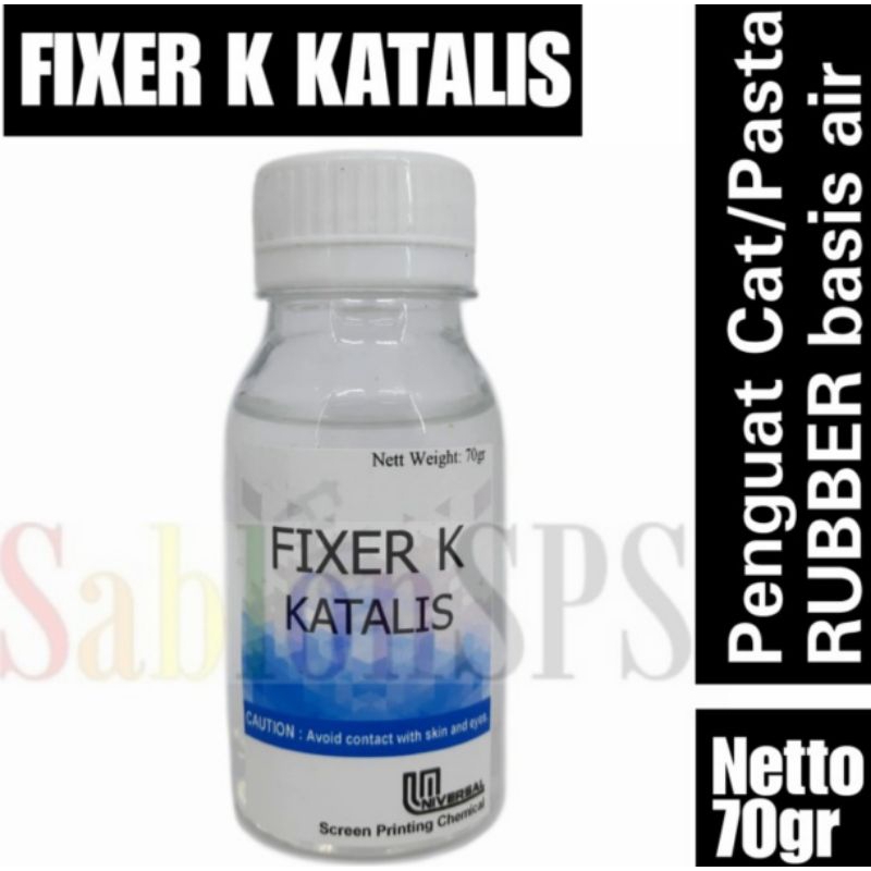 FIXER K KATALIS PENGUAT CAT SABLON 70GR
