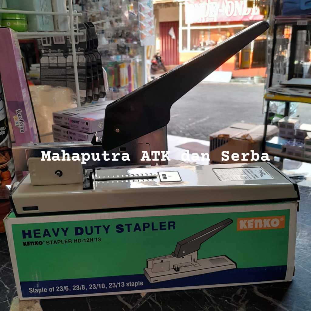 

Stapler Jilid Kenko Hd12N-13 / Stapler Jilid Isi 23/6, 23/8, 23/10, 23/13