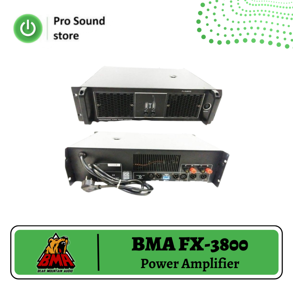 Power Amplifier BMA FX-3800