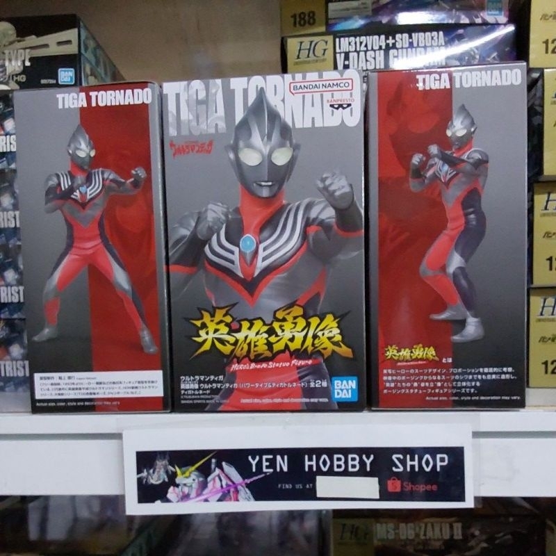 FIGUR ULTRAMAN TIGA TORNADO [B] 19539 UK + - 18CM [ORIGINAL]