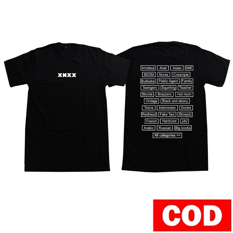 T-shirt Baju Kaos Distro || 18++ XNXX - Baju kaos Distro Pria Wanita Premium Quality