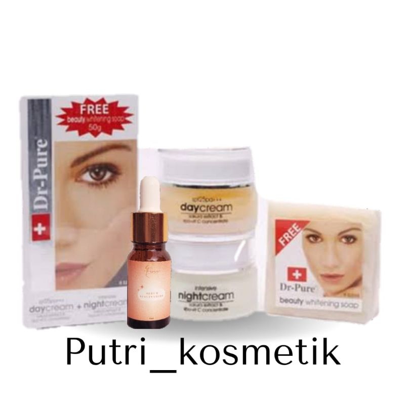 BUNDLING PACKAGE DRPURE SET & SERUM NIACINAMIDE FIORI