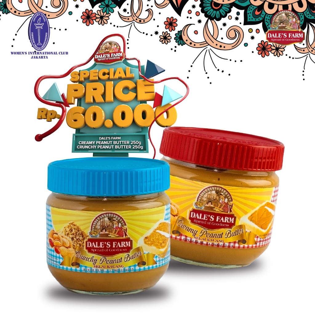 

COMBO HEMAT Dale’s Farm 250g – Selai Kacang