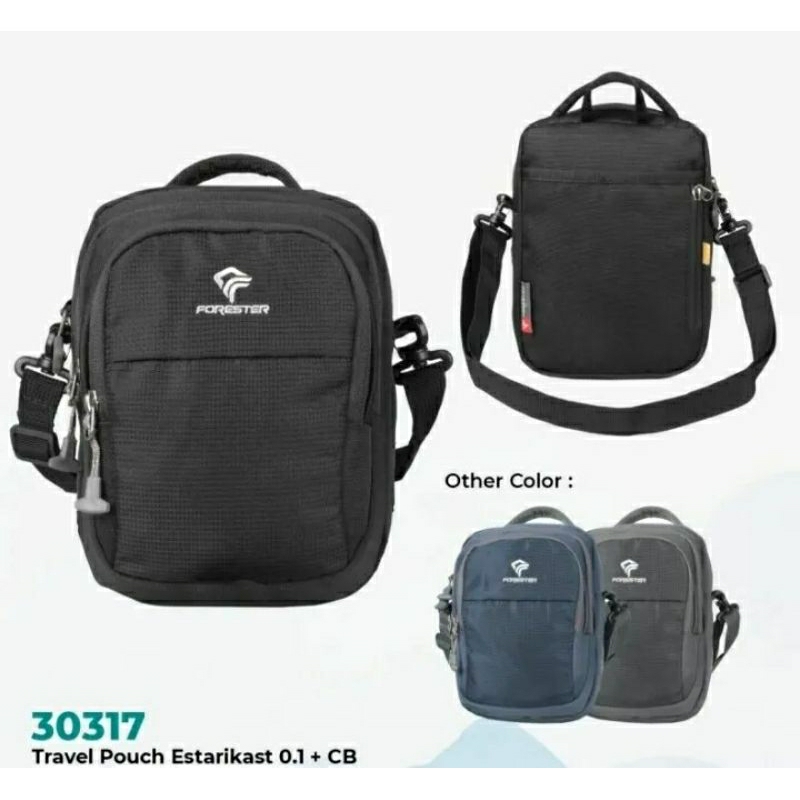 TAS SELEMPANG/TREVELPOUCH FORESTER ESTARIKAST 0.1 KODE 30317+CB Stock terbatas