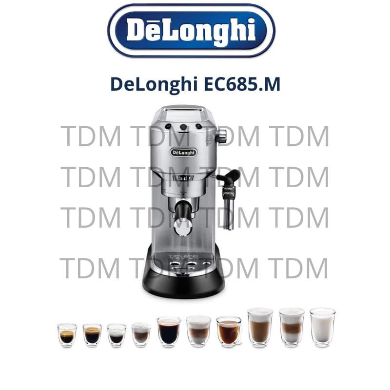 Mesin kopi Delonghi Dedica EC685 M / Coffee maker Delonghi EC 685 M