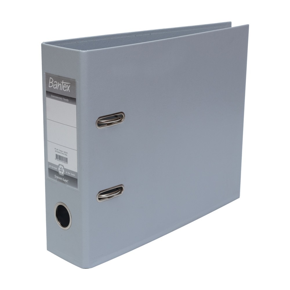 

Bantex Lever Arch File Ordner Plastic A5 Kwitansi 7cm Grey