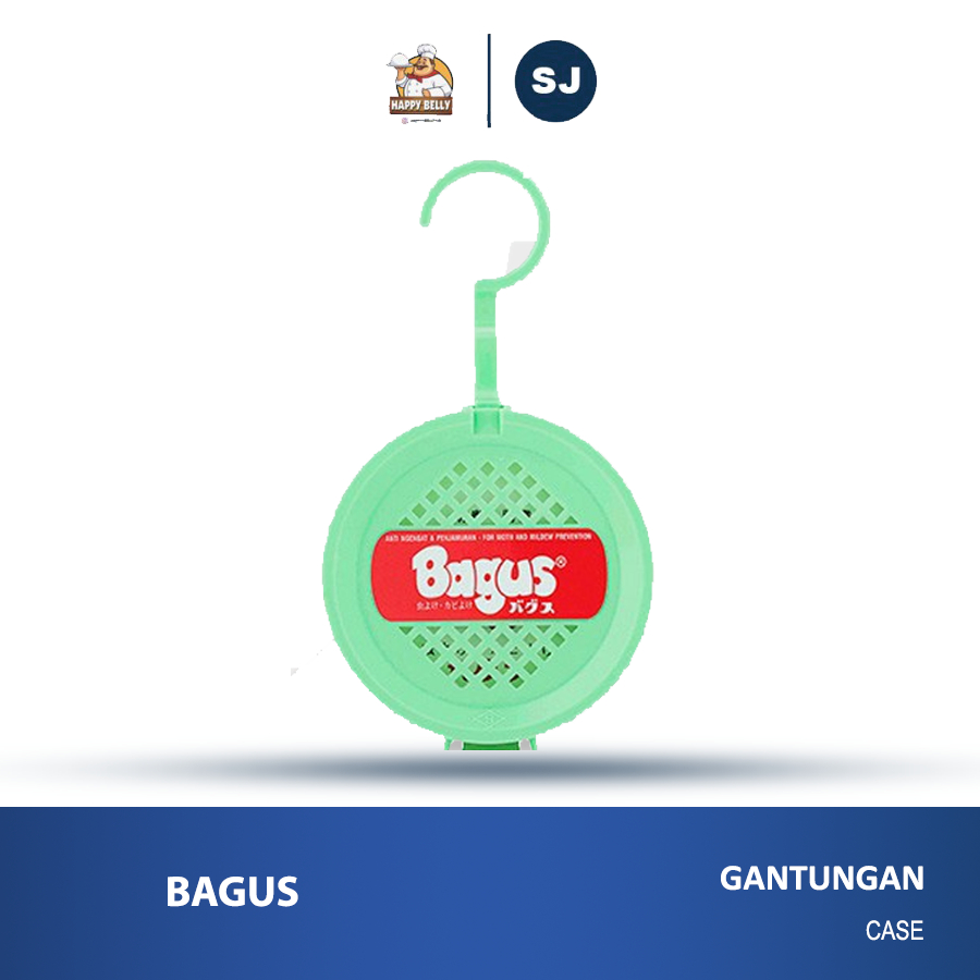BAGUS KAPUR BARUS WITH CASE 80GR - WARNA RANDOM KAMAR MANDI PENGHARUM