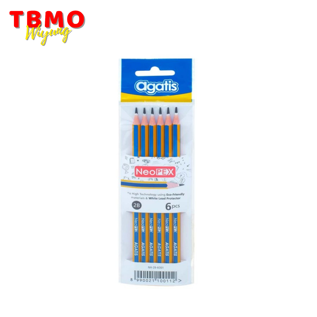 

Pensil 2B Agatis Neopex Set 6 Pcs