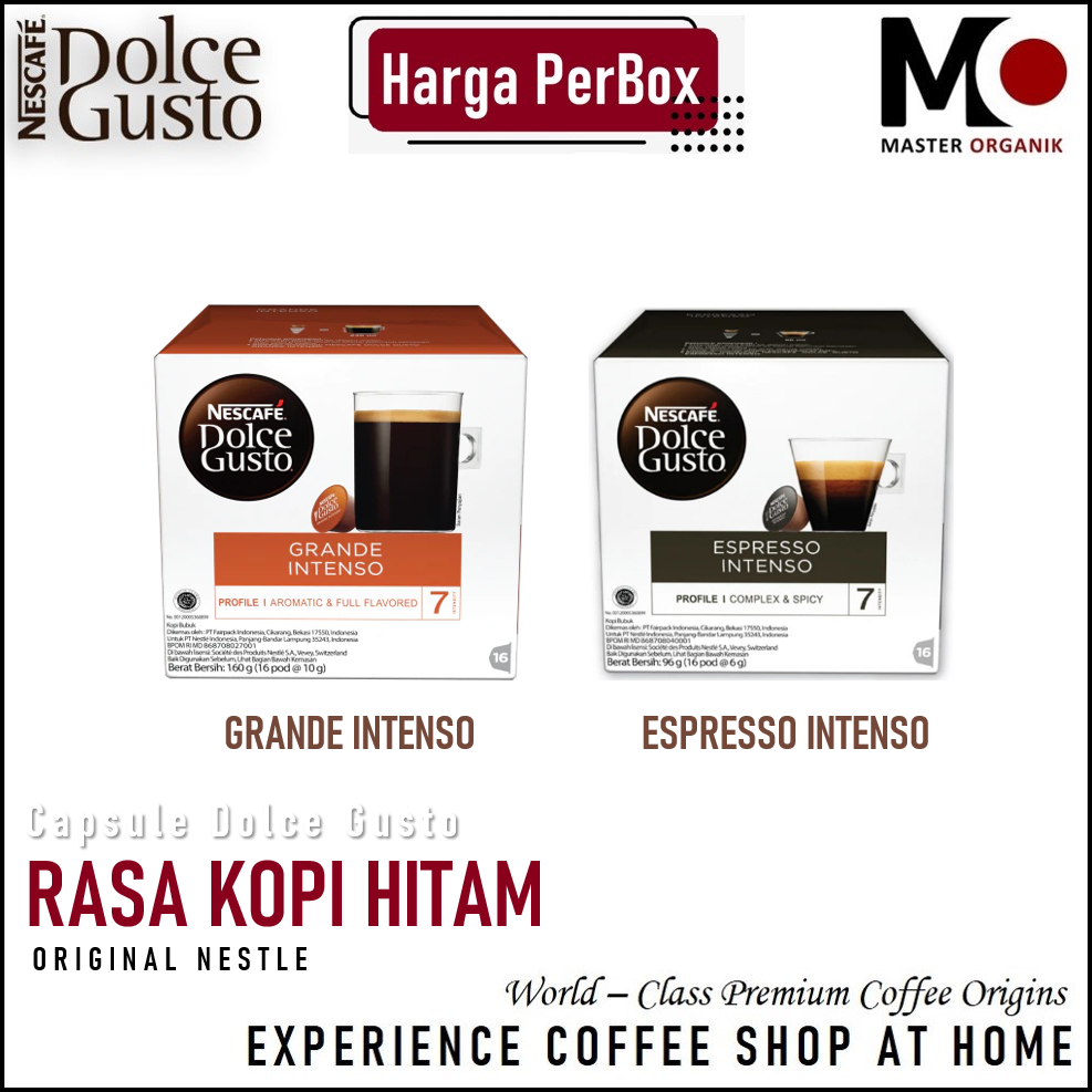 

Capsule Nescafe Dolce Gusto NDG Kopi Hitam 1 Box Original Nestle