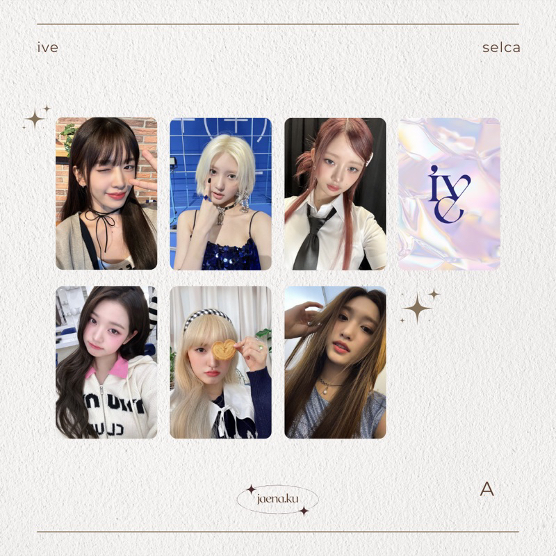 [IVE] PHOTOCARD SELCA 9 IVE