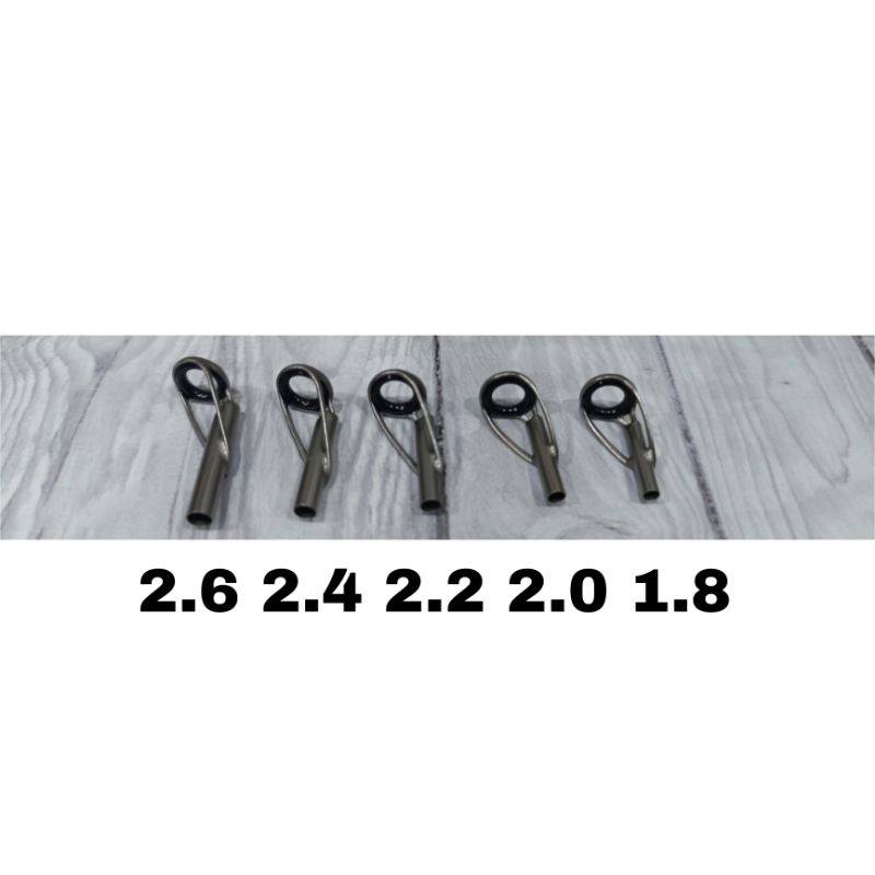 Spare Part Joran : Cincin Ujung Joran Fuji Top Guide Tipe CCFAT 6 Pilih Ukuran