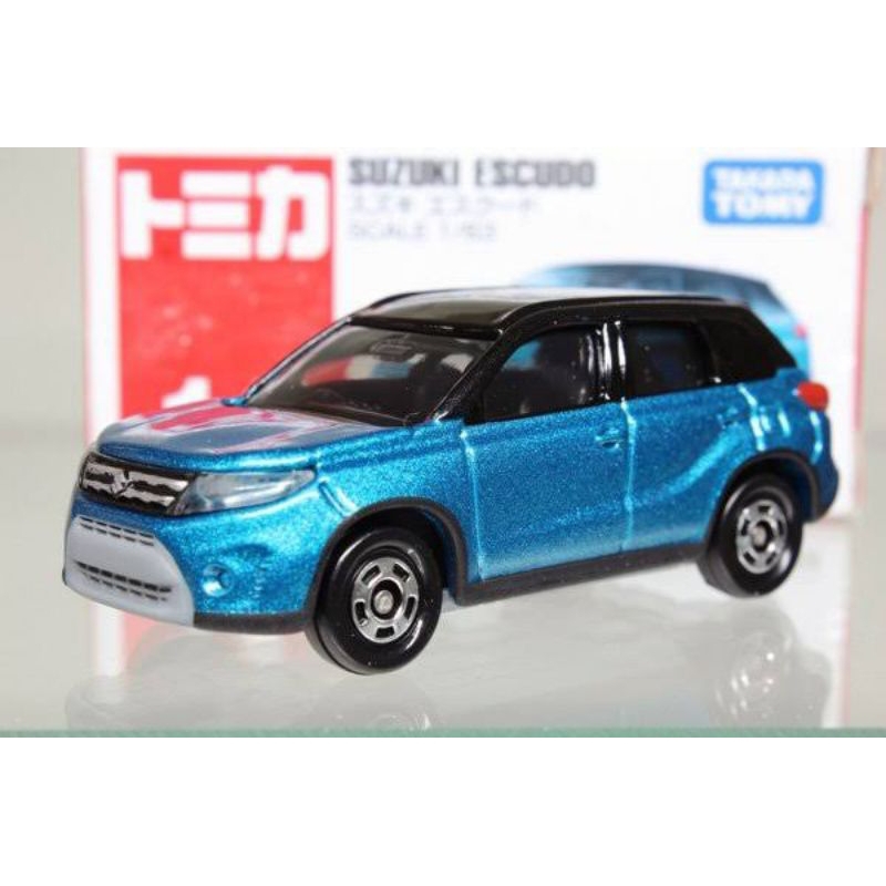 TOMICA SUZUKI ESCUDO BLUE #14 DIECAST TAKARA TOMY HATCHBACK CITY CAR MOBIL JADUL LAWAS TAFT VITARA S