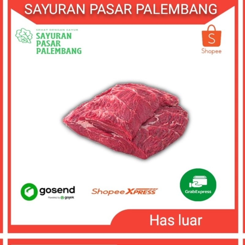 

Daging sapi Has luar - Sayuran Pasar Palembang