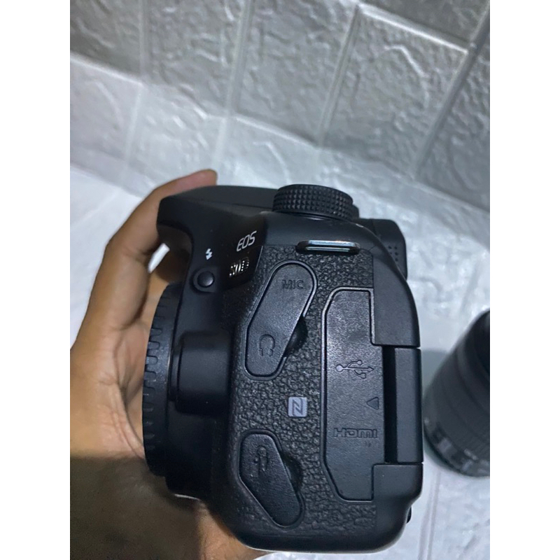 kamera Canon 80d lengkap mulus