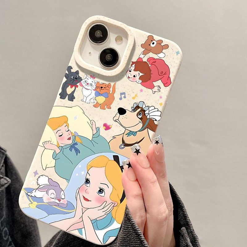 HOT DEALS UCASE CASE Princess Alice Cinderella White iPhone 11 13 12 16 17 air Mobile Phone Case 14