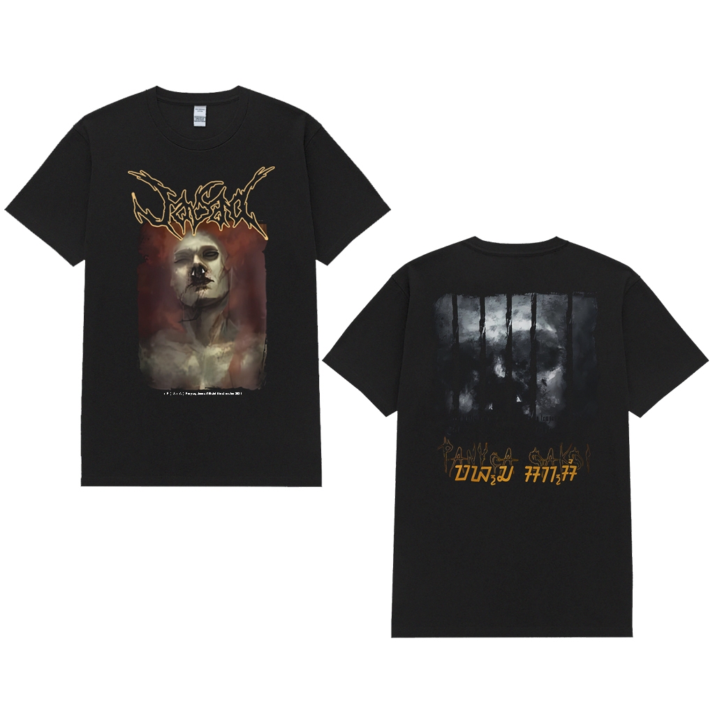 Trendrock - Baju Band Jasad  - Panyca Saksi  PREMIUM TSHIRT + Free Stiker / Kaos Band Jasad / Baju B