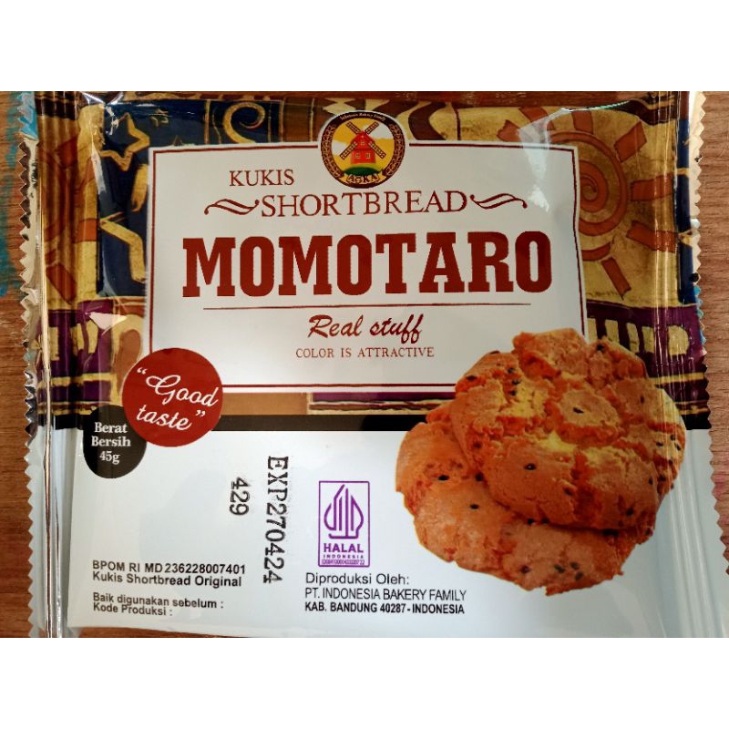 

Kukis Momotaro Rasa Good Taste 45gr