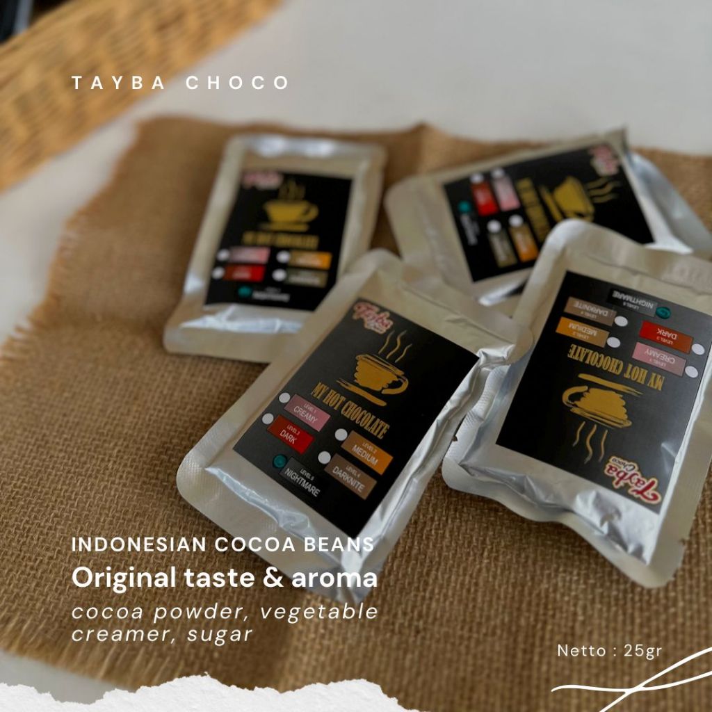 

Coklat Minuman Tayba - Coklat bubuk premium- per 1 sct