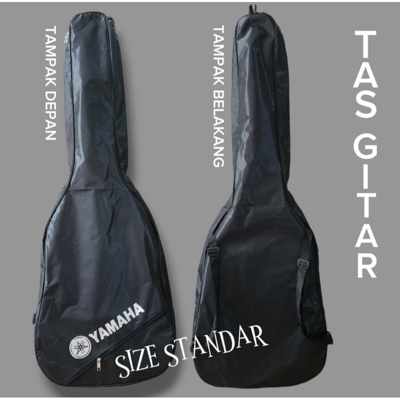 Tas Gitar , Bass, Akustik Atau Elektrik YAMAHA Bahan Parasut Anti Air