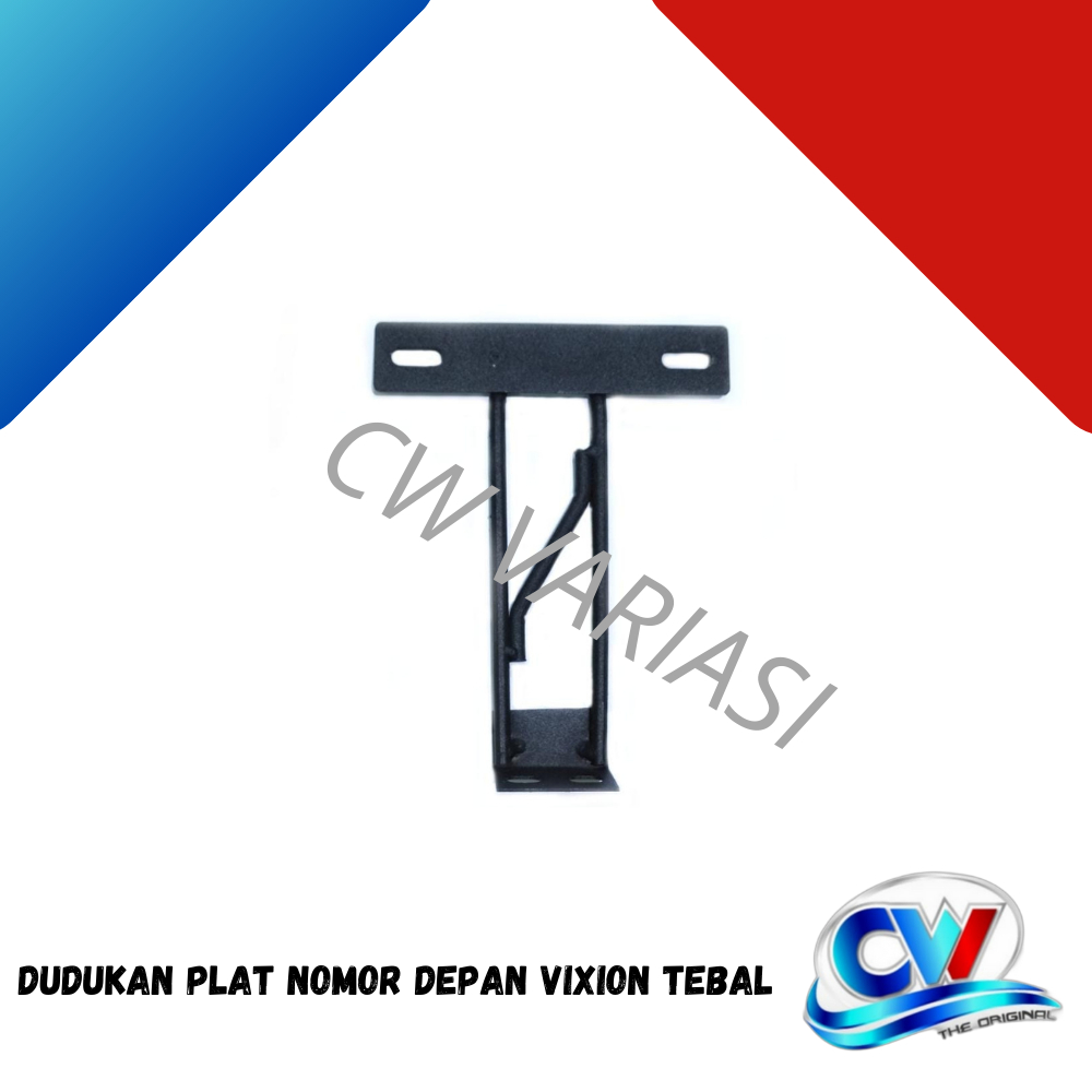 Dudukan Plat Nomor Depan Vixion Tebal