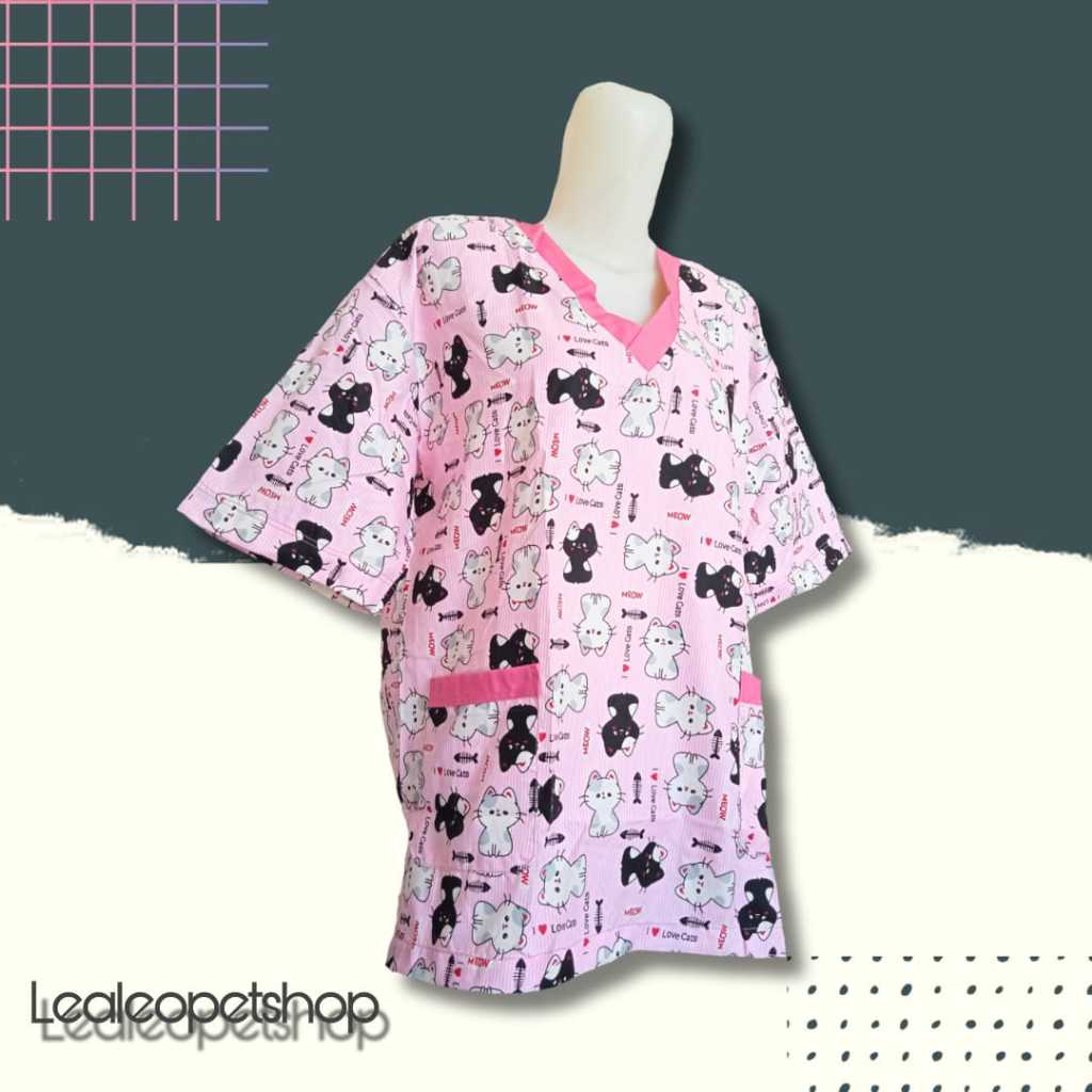 CUTTIEPINK VETSCRUB - Baju praktek dokter hewan