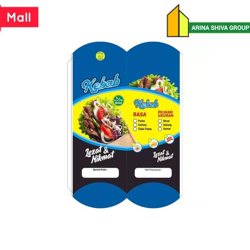 

KERTAS KEBAB TARIKAN BAHAN DUPLEK PUTIH UKURAN 24 × 9,2 CM HIGH QUALITY TEBAL PRODUK TERBARU | KOTAK KEBAB DUPLEK PUTIH KEKINIAN | DUS KEBAB VIRAL TIKTOK | KEMASAN KEBAB | BOX KEBAB 1 PCS MURAH | CENTRAL JAYA ABADI | ARINA SHIVA GROUP 8348