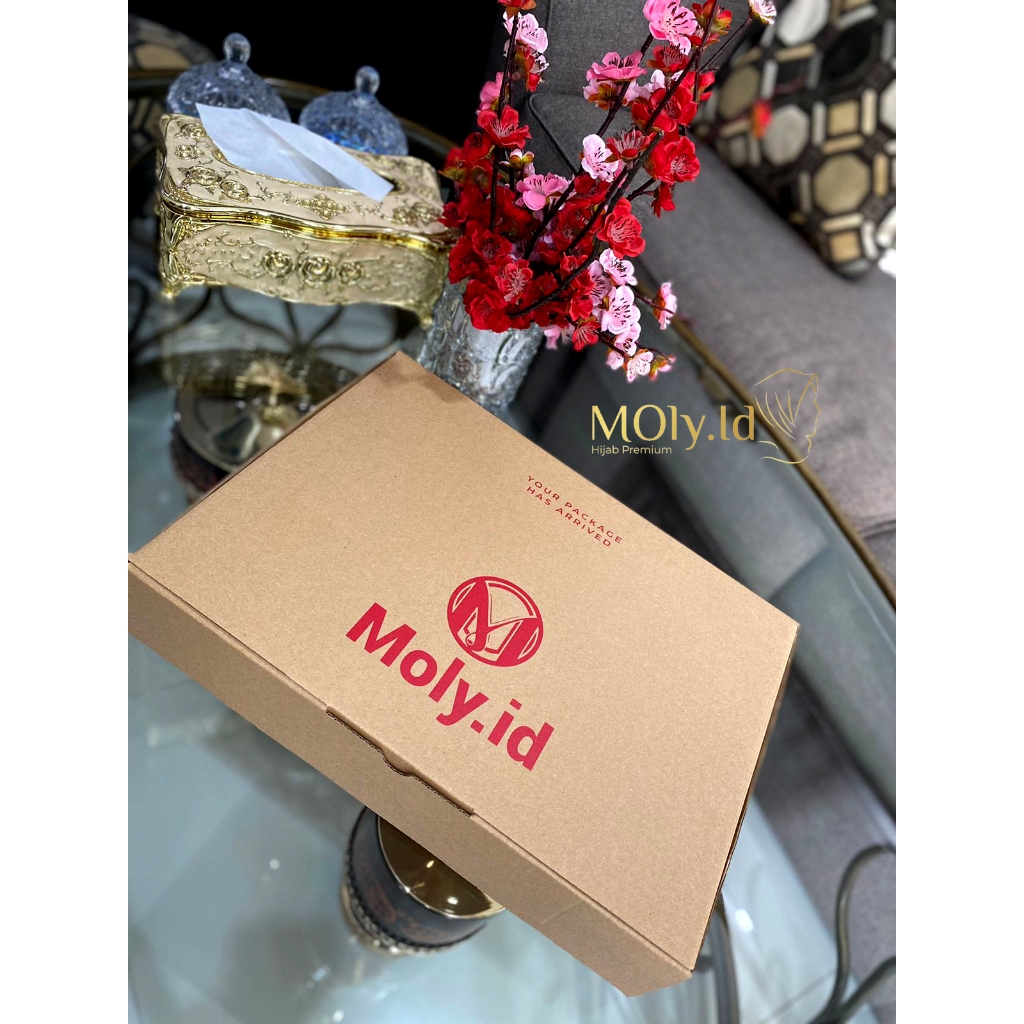 

MOly.id - Box Kemasan Dus Souvenir Hampers Hijab Baju Kain