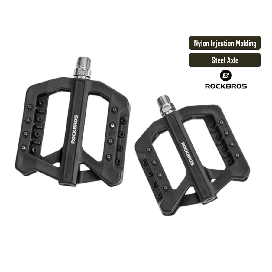 Pedal Sepeda ROCKBROS 37210001001 Lock Pedals MTB Roadbike Pedal pijakan