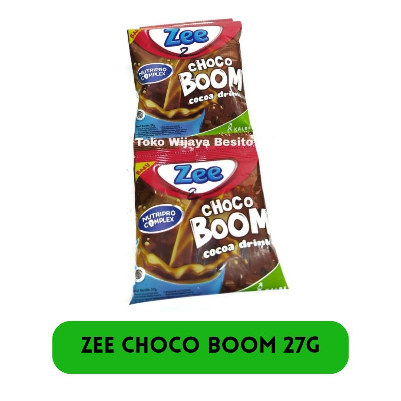 

ZEE CHOCOBOOM SACHET 27GR COCOA DRINK