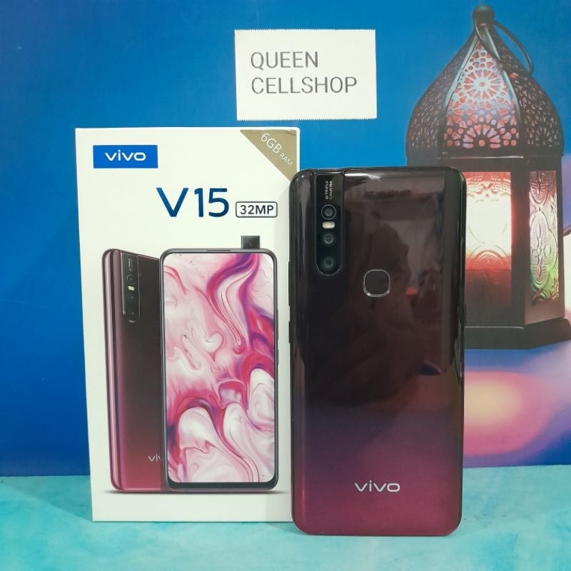 VIVO V15 6/64 SECOND FULLSET ORIGINAL