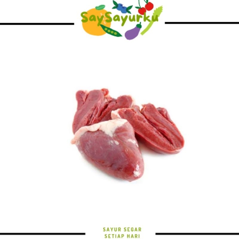 

Jantung ayam 250gr