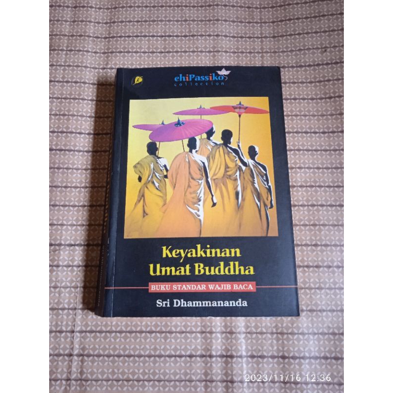 buku keyakinan umat buddha - sri dhammananda