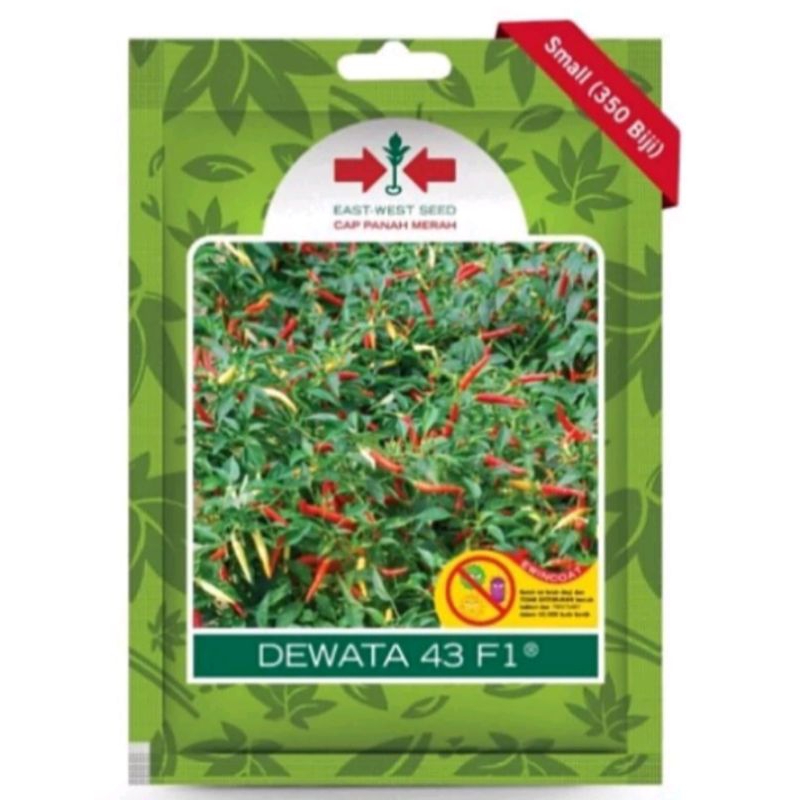 benih cabe rawit Dewata 43 F1 350 butir - cap panah merah