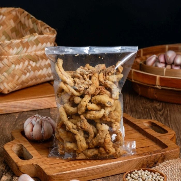 

Usus Krispi Pedas / Keripik Kripsus Crispy D'lombok 50gr